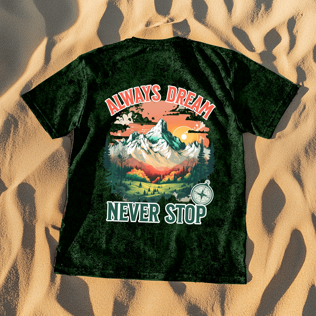 Dreamer - Oversized T-shirt (Acid Wash)