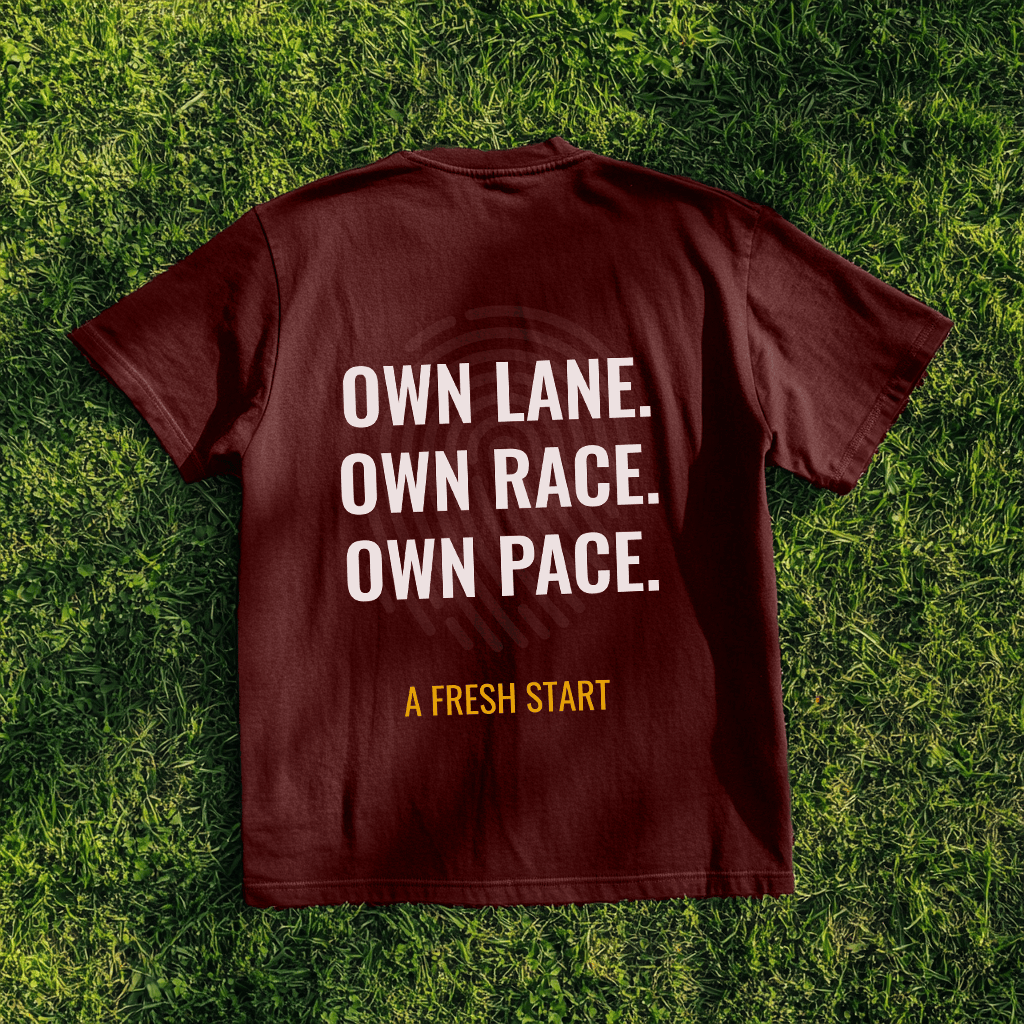 Runaway - Oversized T-shirt (Burgundy)