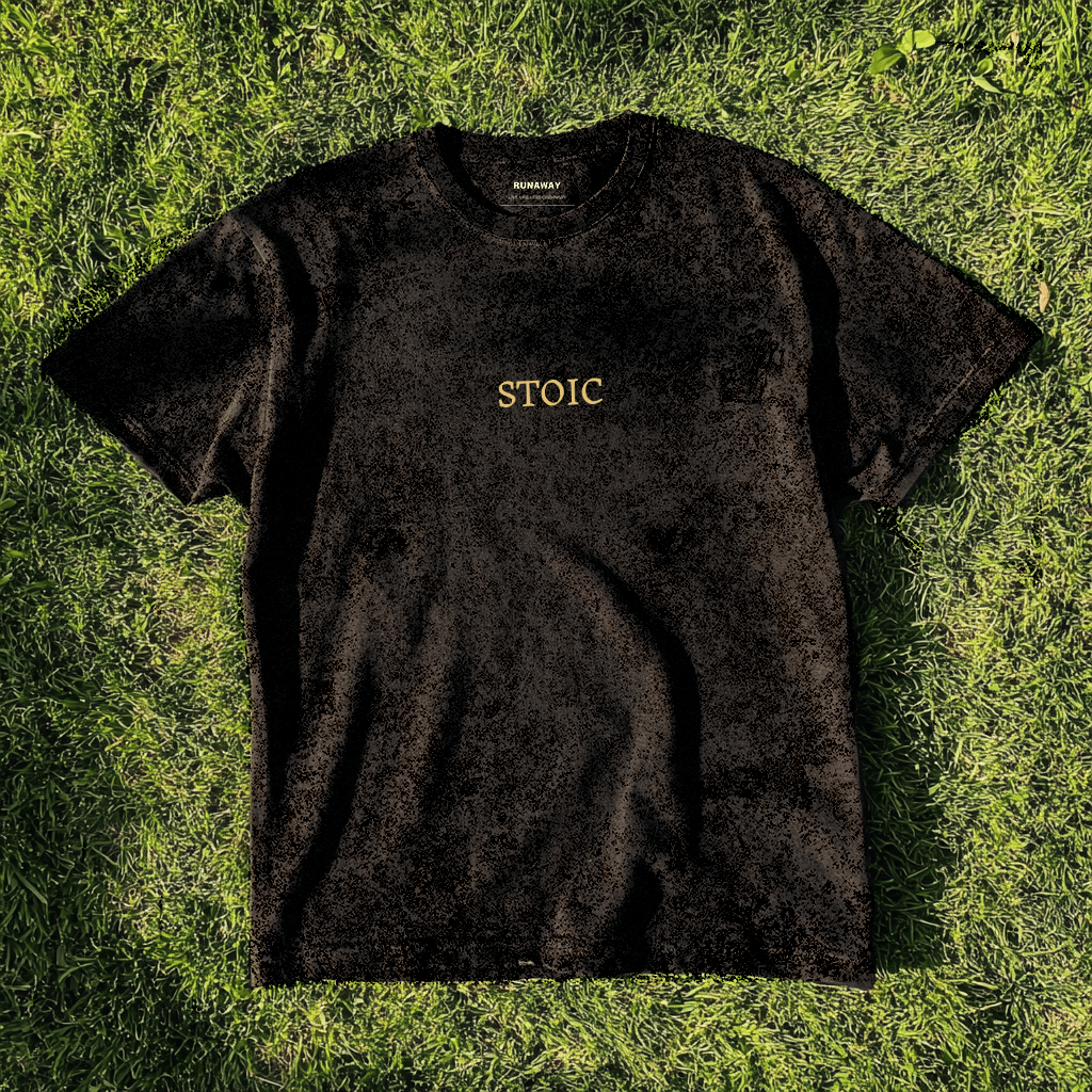 Stoic - Oversized T-shirt (Acid Wash)